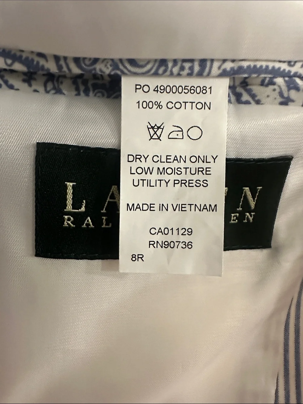 Ralph Lauren Light Blue and White Pinstripe Seersucker Suit